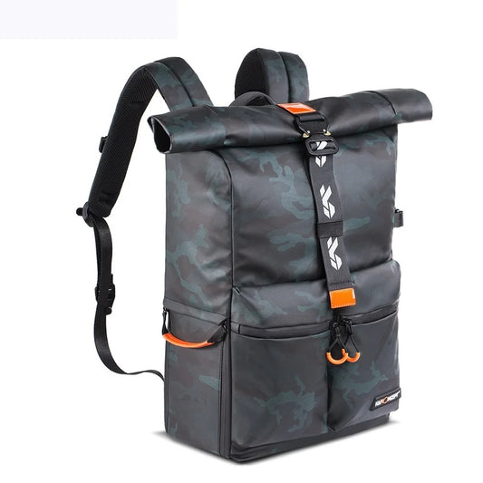 Go Concept Camera Backpack Waterproof Photography Bag for DSLR Camera Lens 15.6" Laptop bag with Rain Cover tripod hold