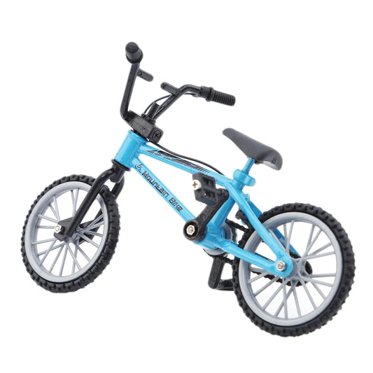 Finger  Bike Toys for Boys Mini Bike with Brake Rope Alloy Functional Mountain Bicycle Model Toys for Children Gift Bicycles