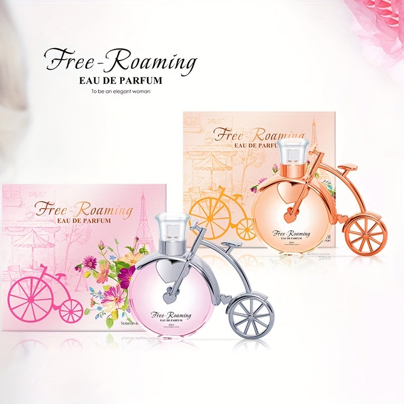 Eau De Toilette En Vaporisateur En Forme De Vélo Mignon Pour Femme, Parfum Rafraîchissant Et Durable Avec Des Notes Florales Et Fruitées, Parfum Pour Les Rendez-vous Et La Vie Quotidienne, Un Cadeau Parfait Pour Elle