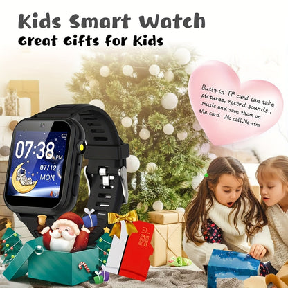 1pc Kids Smart Watch with 24 Educational Games HD Touch Screen Camera Music Player Pedometer Alarm Clock Calculator Watch Birthday Gift Holiday Gift