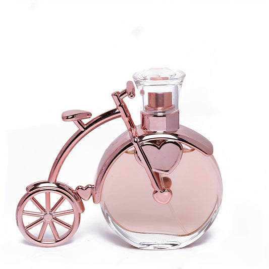 Parfum pour femmes de 50 ml, une fragrance rafraîchissante et longue durée avec des notes florales et fruitées, idéal pour les rendez-vous et la vie quotidienne, un cadeau de Noël parfait pour elle.