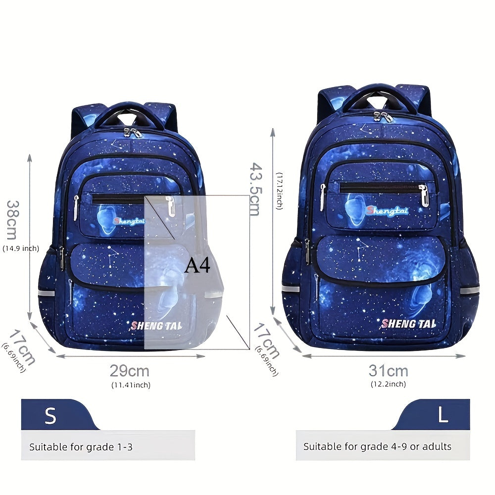 Nouveau Sac À Dos Scolaire Pour Garçons, Sac De Livre De Grande Capacité, Cartables Imperméables