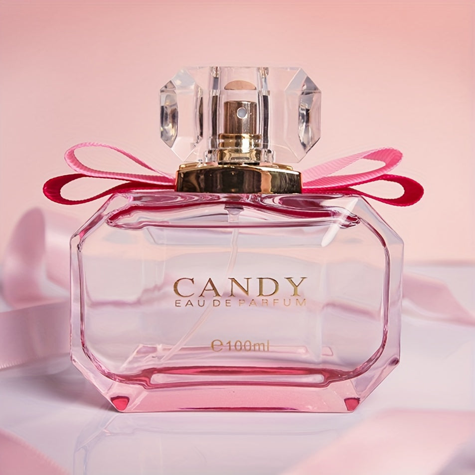 SELLION CANDY Eau De Parfum pour Femme, 3.38oz - Notes Boisées Épices, à Base d'Alcool, Sans Formaldéhyde, Concentration 5-15%, Idéal pour le Bureau Quotidien & les Voyages, Boîte Cadeau Incluse