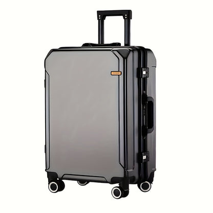 Bagages à coque rigide, valises à cadre en aluminium de 24 et 26 pouces avec serrures TSA et 4 roues pivotantes doubles, valises de voyage légères pour hommes et femmes