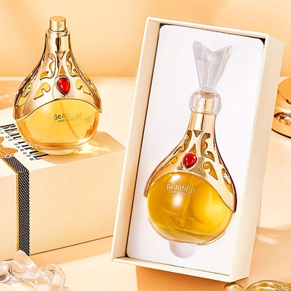 100ml women's perfume, a refreshing and long-lasting fragrance with floral notes, ideal for dating and everyday life, a perfect gift for her. 